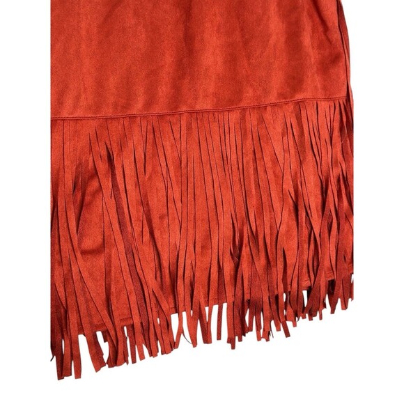 Honey Belle Fringe Embroidered Vest Boho Western Size Small - Picture 5 of 10